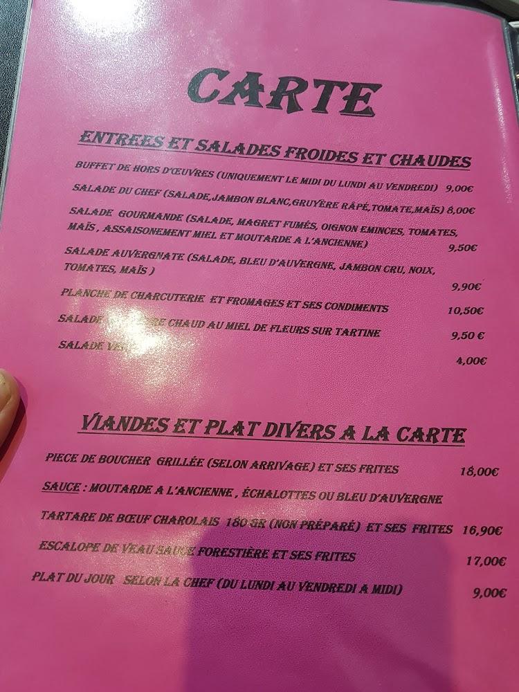 Café restaurant du Commerce chez fred - Menu Image 3